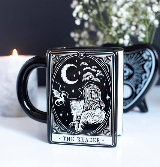 The Reader Book Shaped Mug