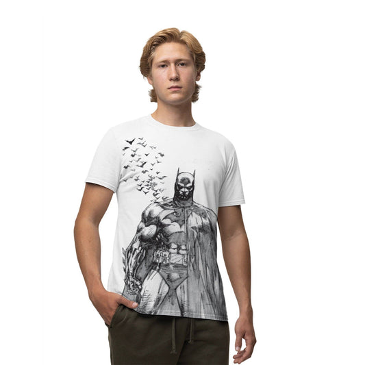 BATMAN T-shirt - THE BAT: WHITE / S
