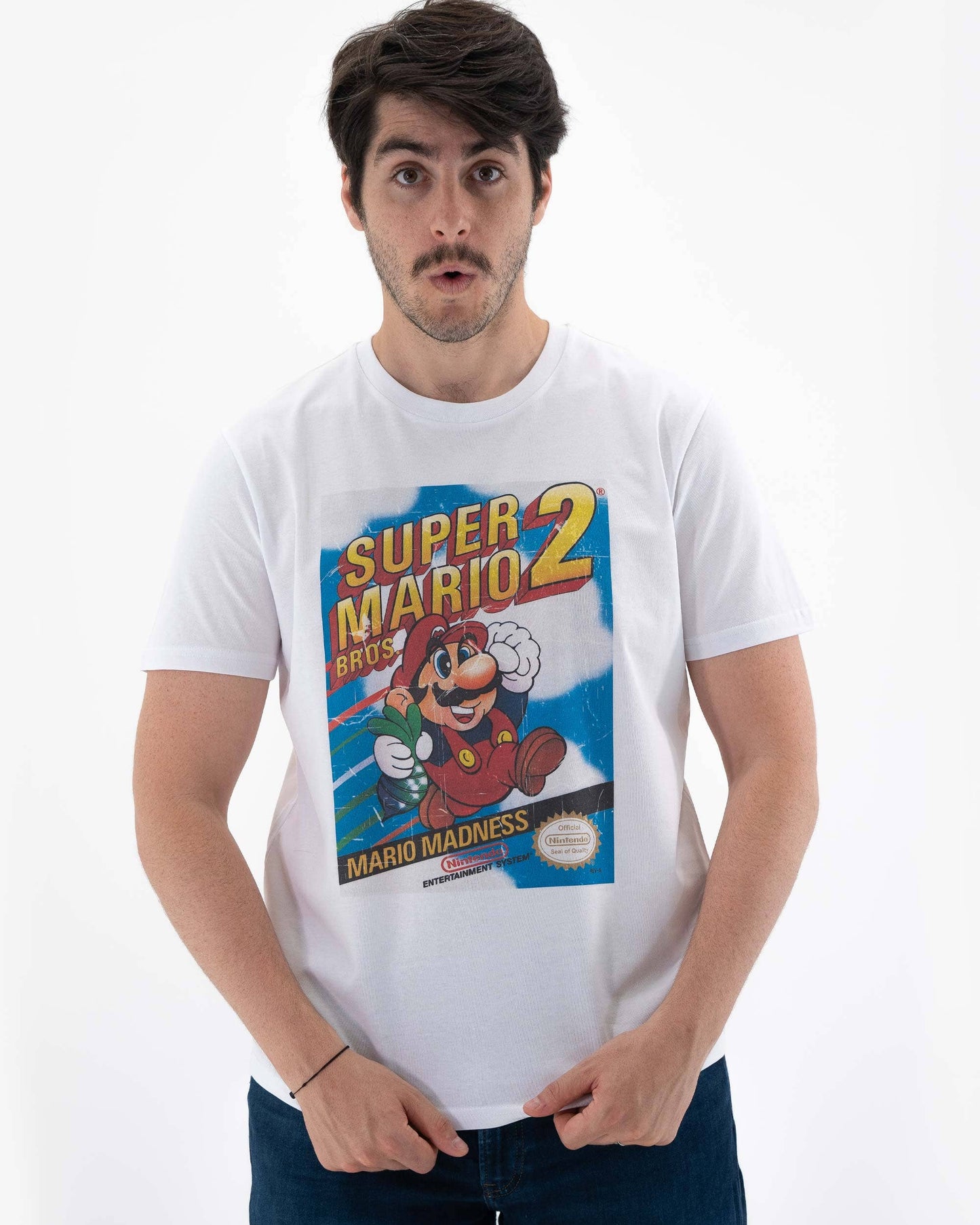 Super Mario Bros 2 Tee - Retro Gaming T-Shirt