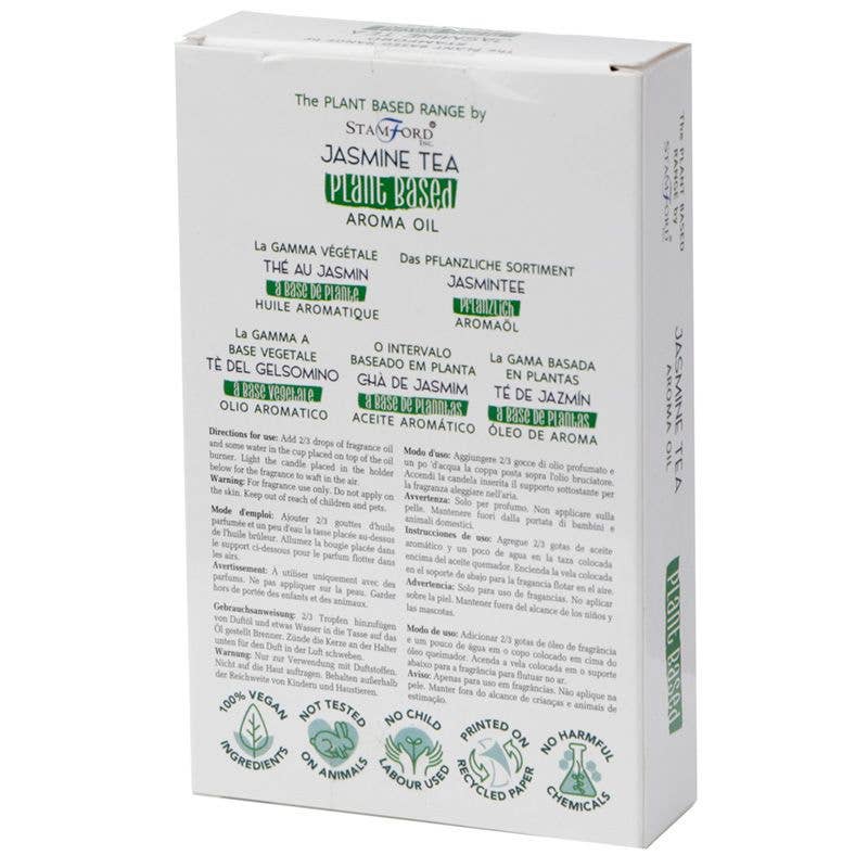 Pack of 6 Plant Based Aroma Oil - Jasmine Tea