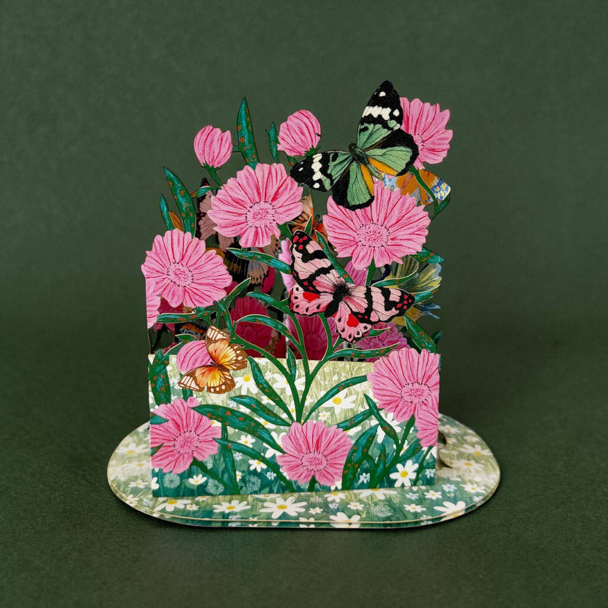 Butterfly Garden Pop-Up Card