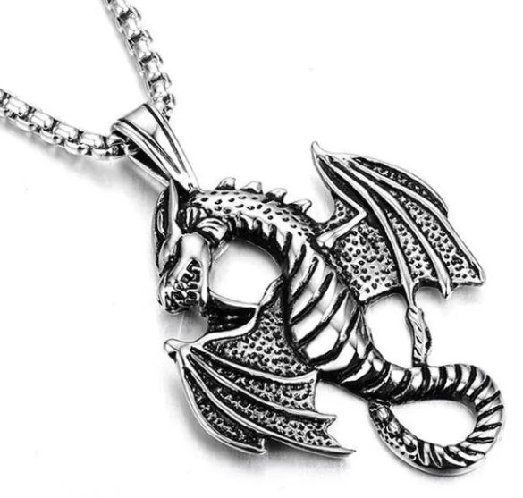 Winged Dragon Pendant