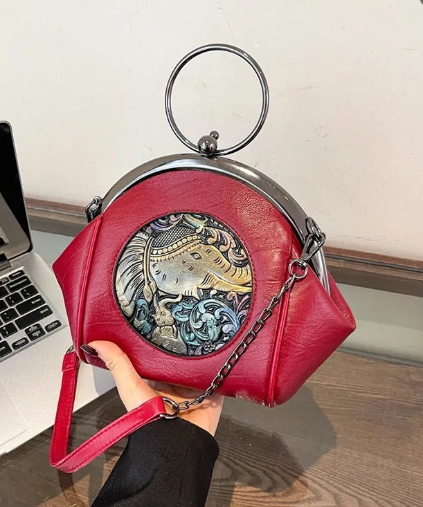 Faux Leather Handbag