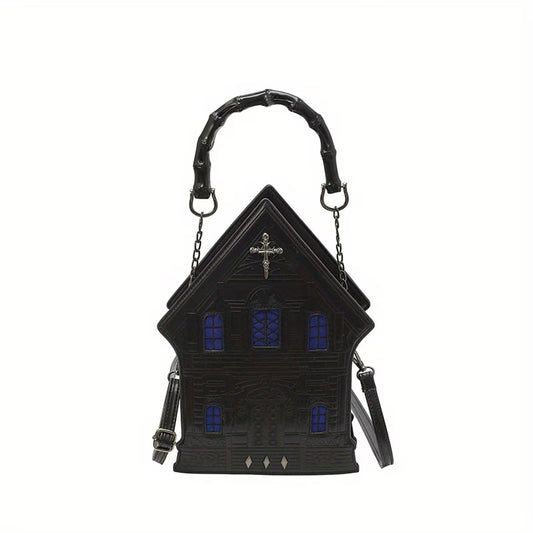 Gothic Haunted House Handbag