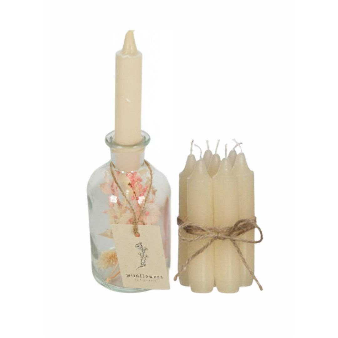 Helderheid Vaas met Cadeautas Crème