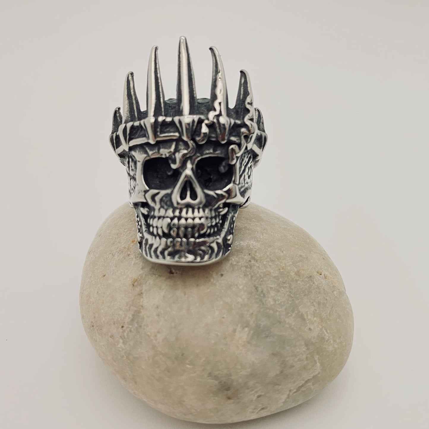 MJ/MR/GT - High Quality Men's Stainless Steel Skull Rings