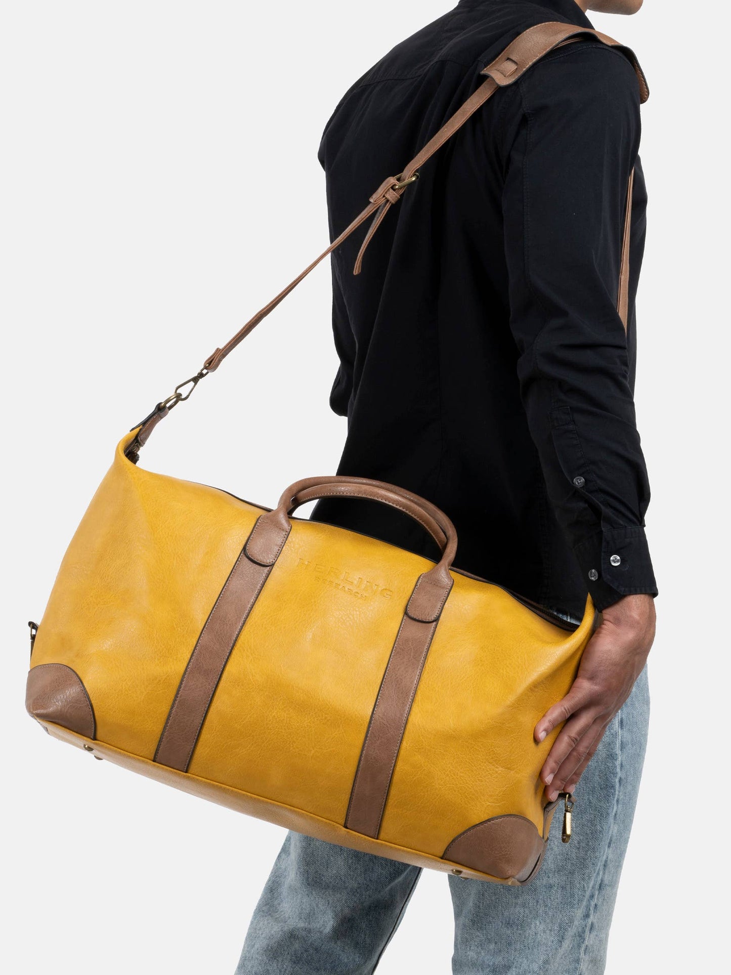 FROST - Travel bag: MUSTARD YELLOW