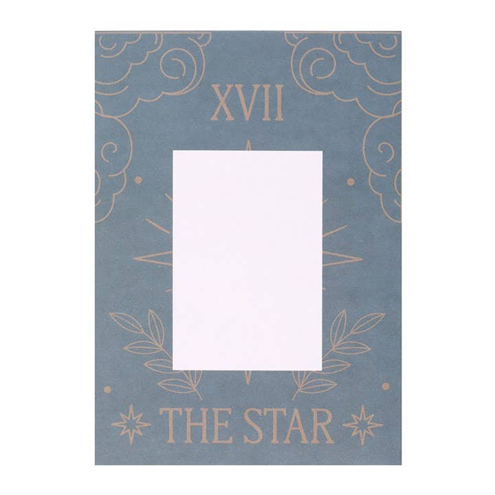 The Star Vintage Tarot Card Necklace on Greeting Card