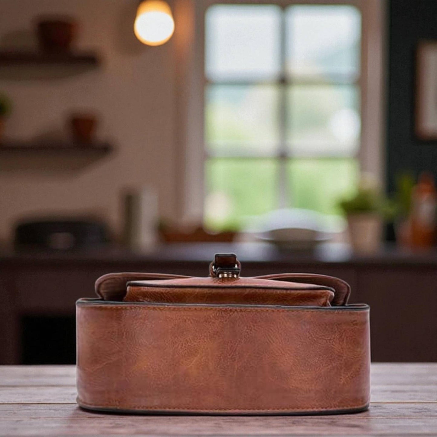Leather Small Saddle Purse and Boho Cross Body bag