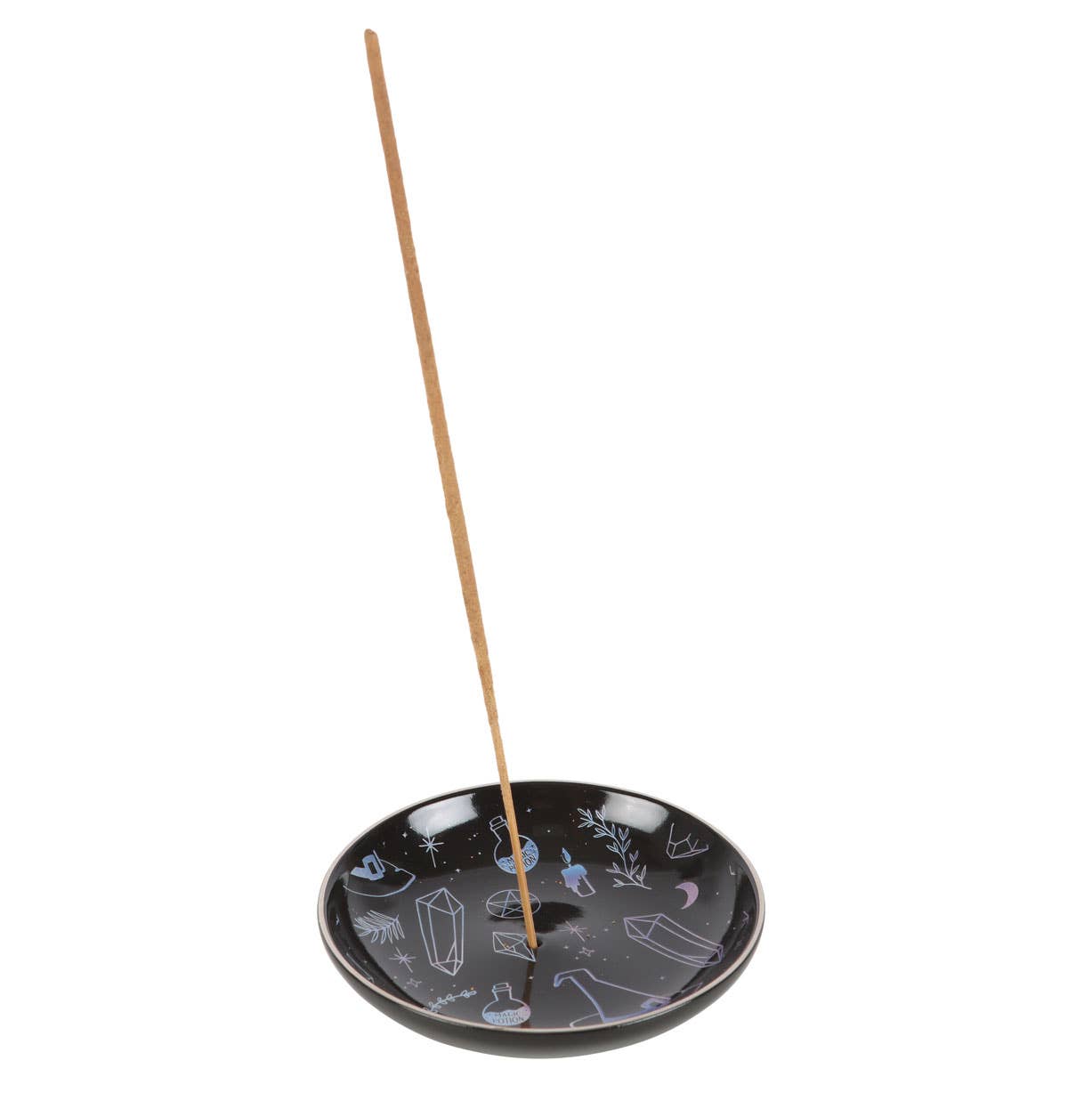 Crystal Witch Ceramic Incense Holder Plate