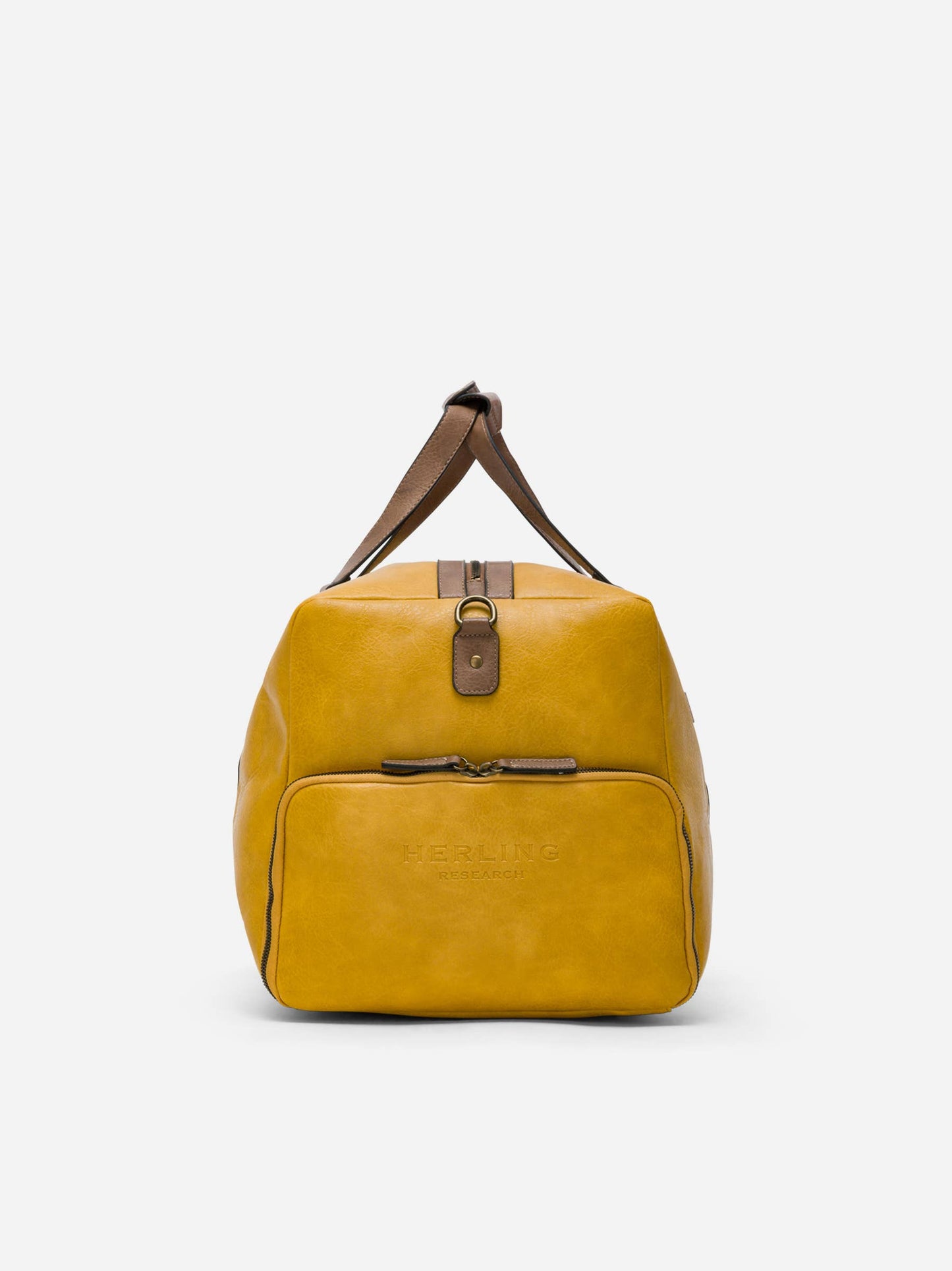 BRECHT - Travel bag: MUSTARD YELLOW
