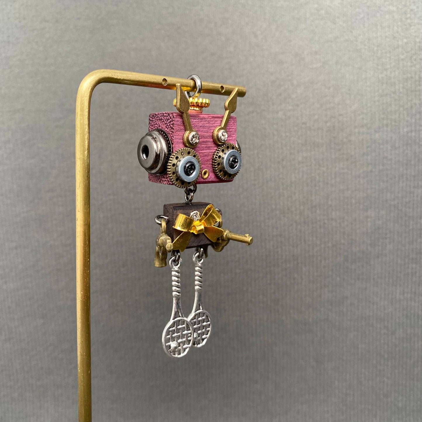 Multiple Styles Handmade Robot Charm Necklace - MIO68929