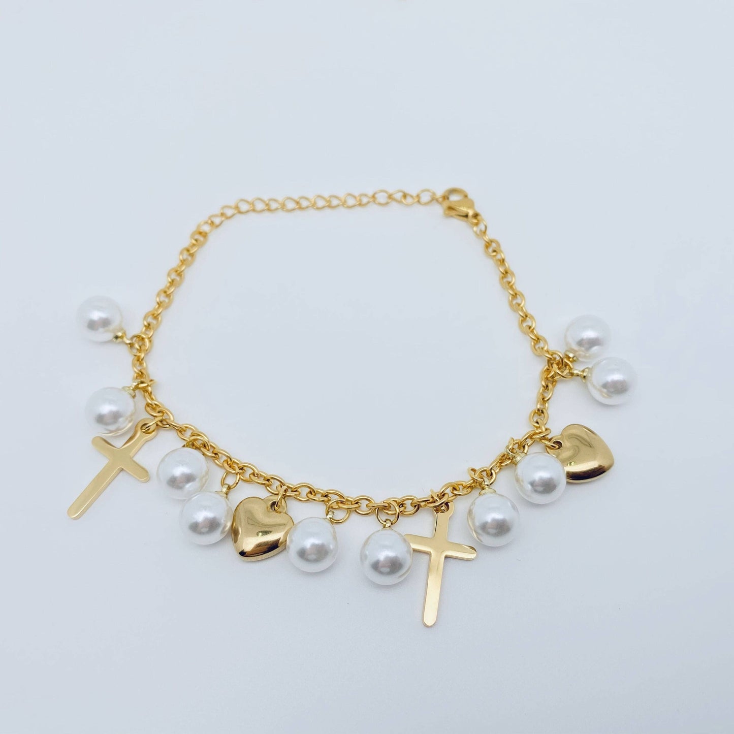 Herzform Doppel Armband