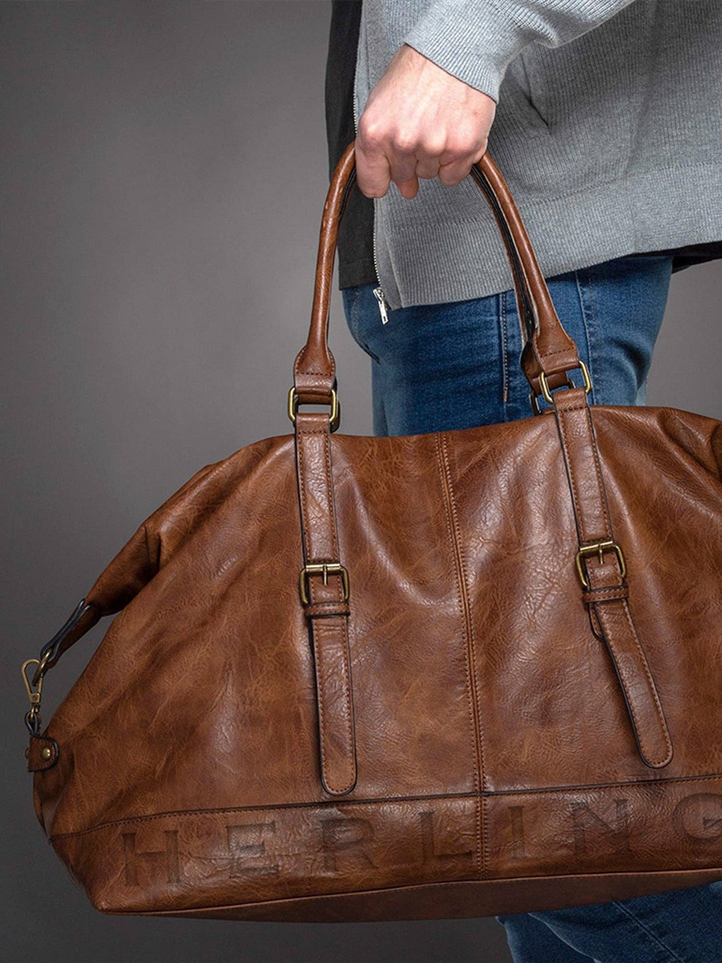 PASCAL - Travel bag: ANTHRACITE GREY