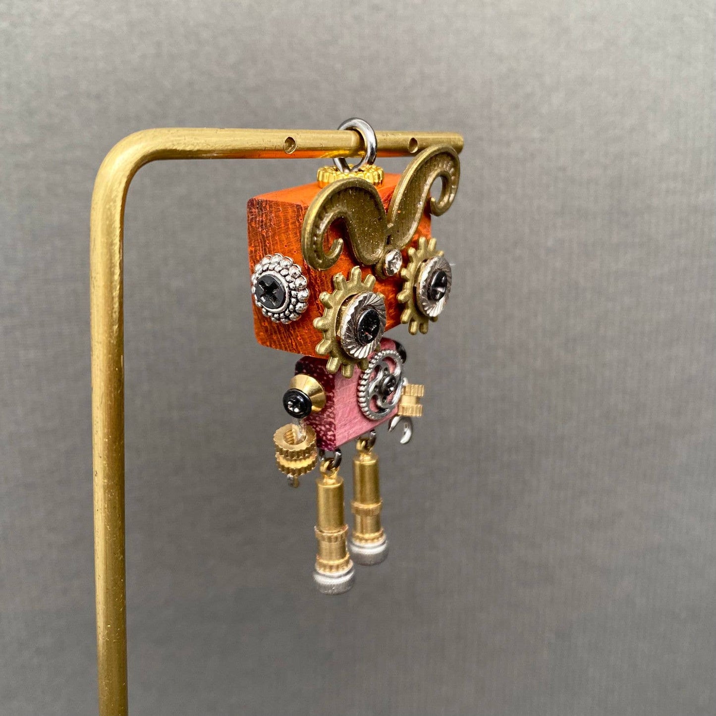 Multiple Styles Handmade Robot Charm Necklace - MIO68929