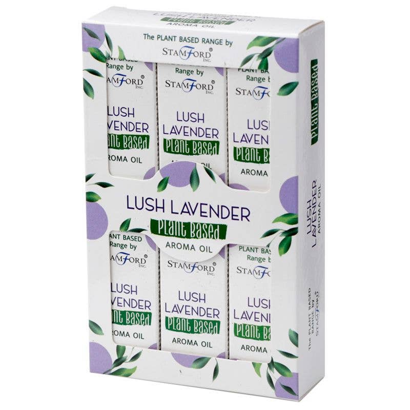 Pack of 6 Plant Based Aroma Oil - Lush Lavender