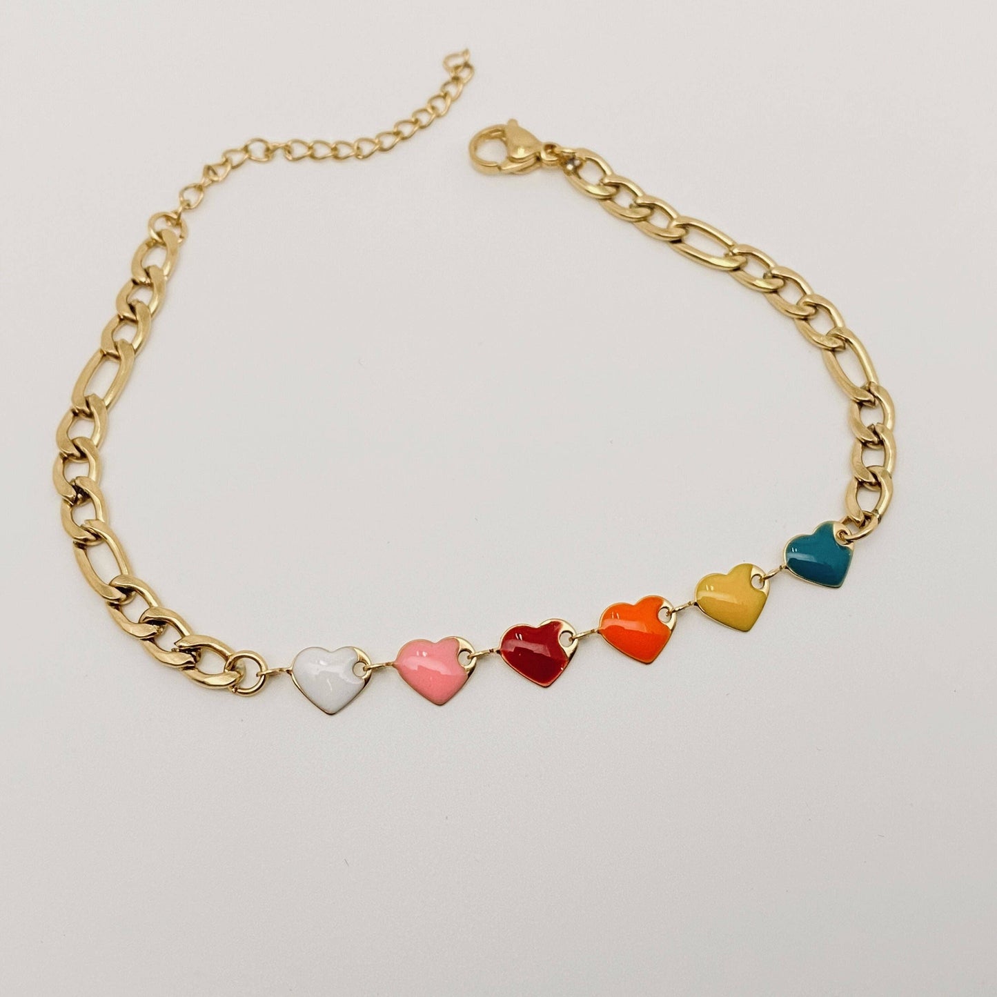 Herzform Doppel Armband