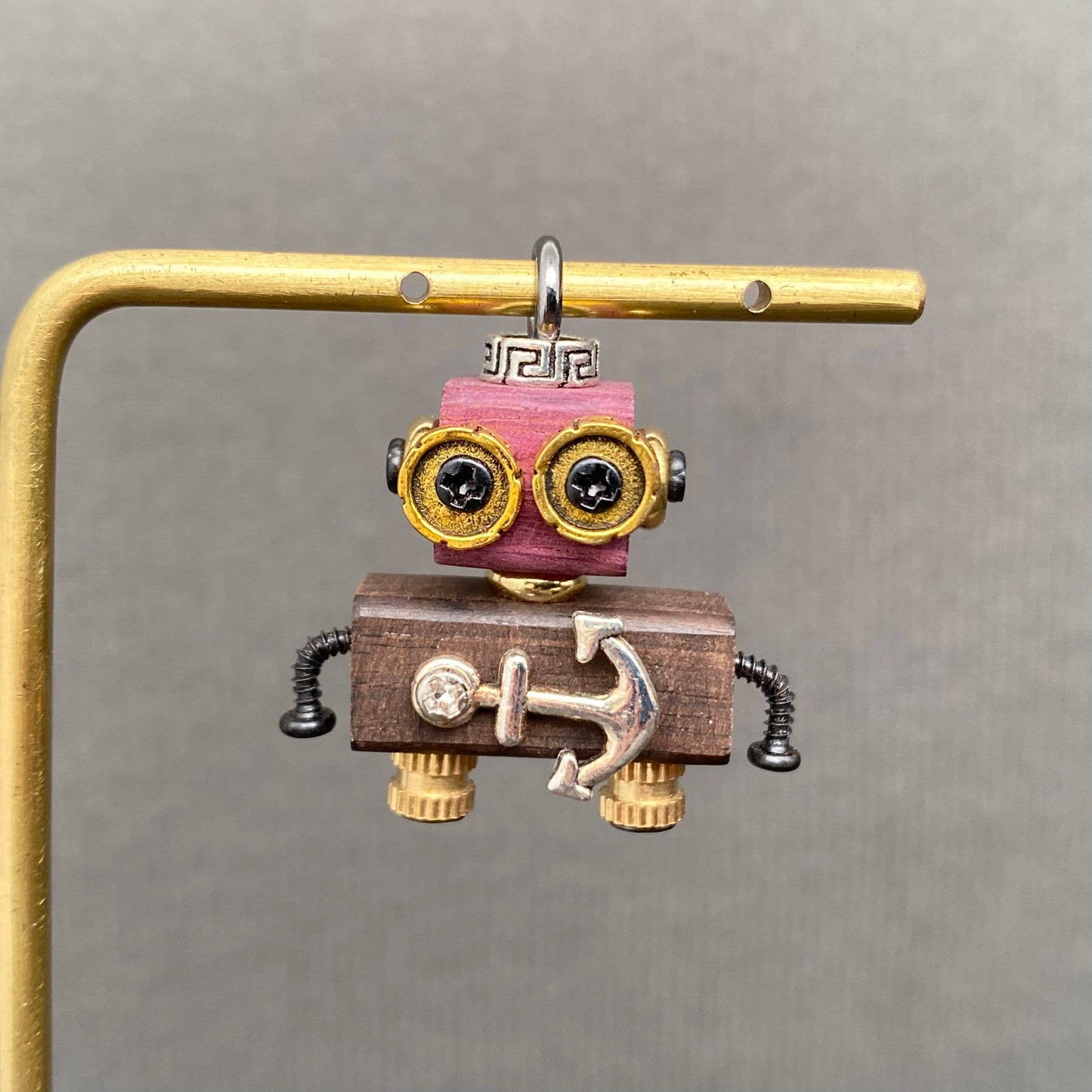 Multiple Styles Handmade Robot Charm Necklace - MIO68928