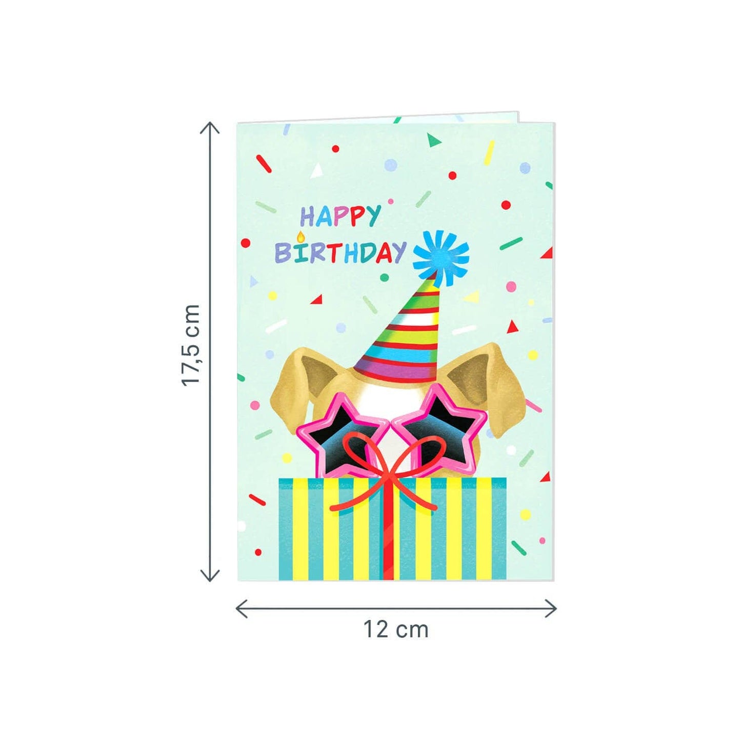 Birthday Dog Pop-Up Card