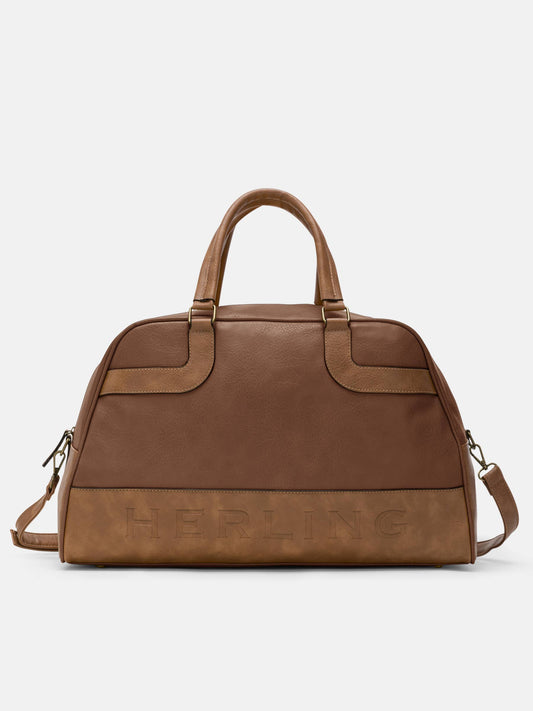 ROWAN - Travel bag: COFFEE BROWN