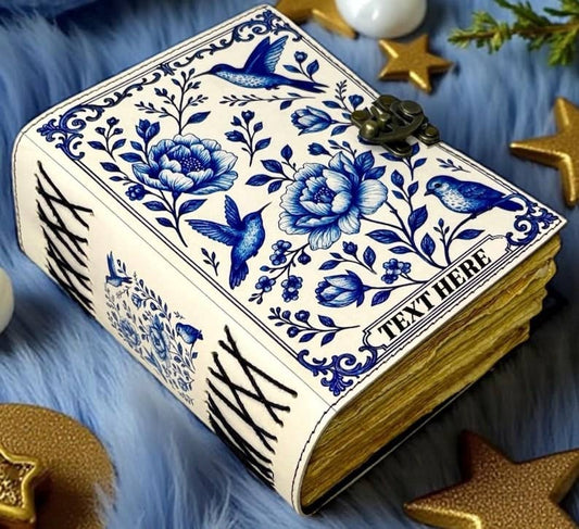 🌿 Nature Lover Leather Journal 5x7 inches 200 pages