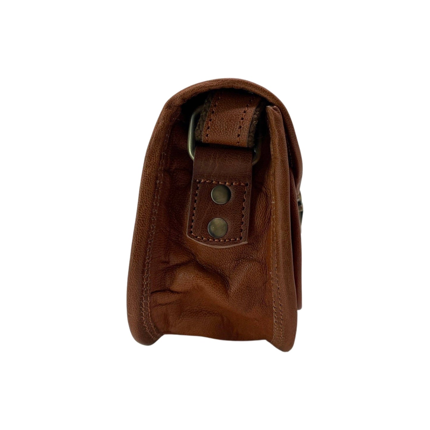 SOLANGE LEATHER SHOULDER BAG