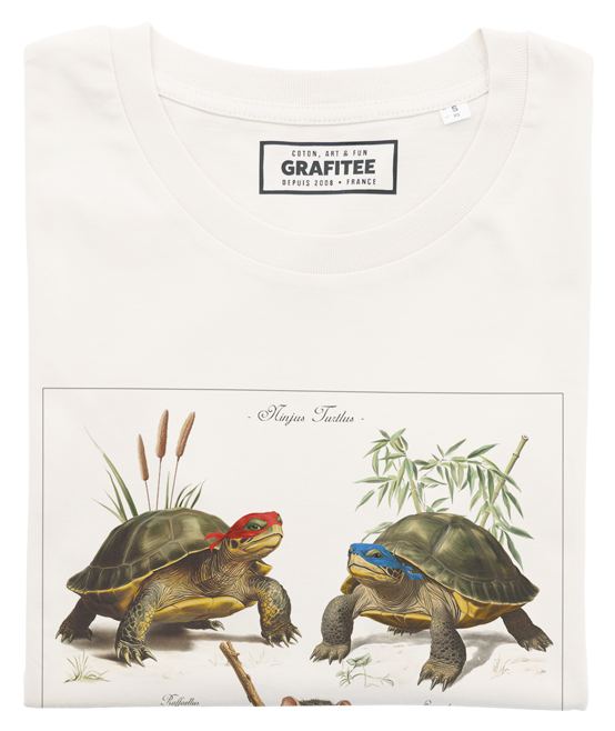 Off-white Ninjus Turtlus T-shirt 100% cotton