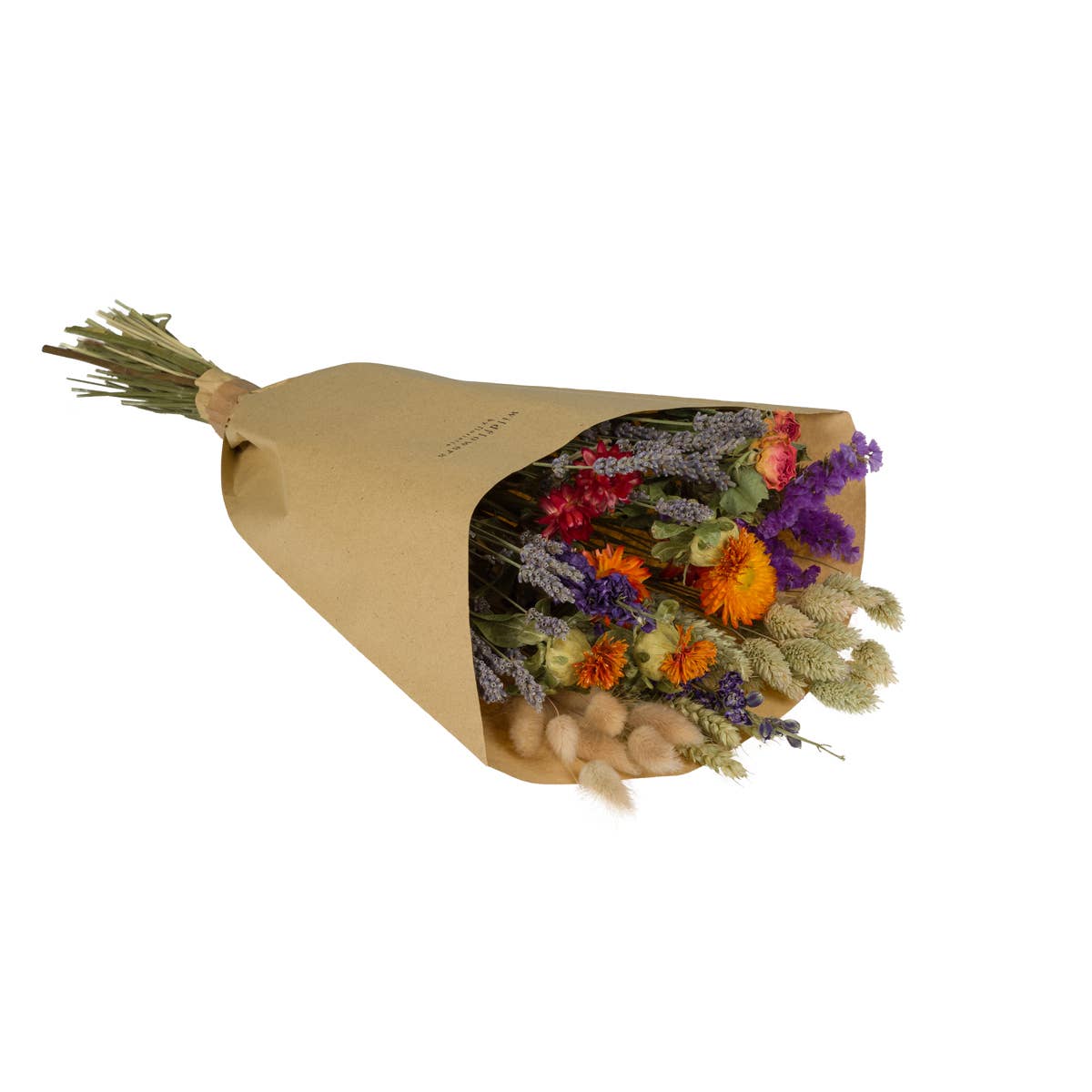 Dried Flowers - Field Bouquet - Orange: Small