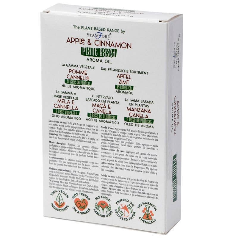 Pack of 6 Plant Based Aroma Oil - Apple Cinnamon