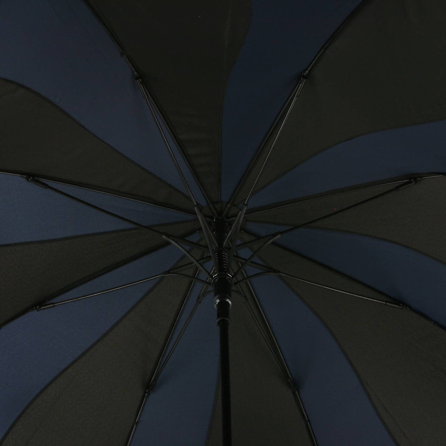 Blue and Black Swirl Umbrella - EDSSWBB: Beige