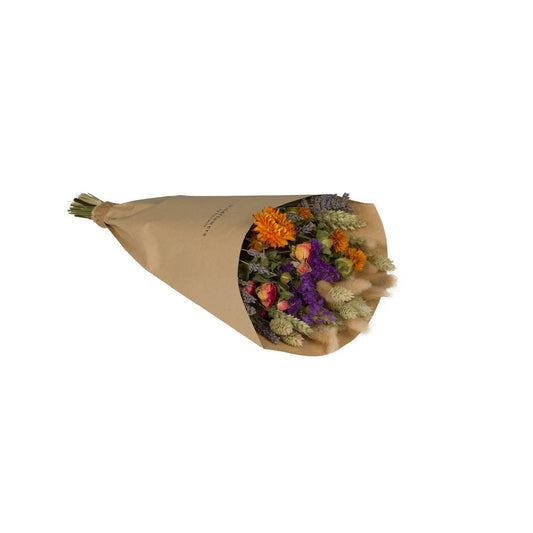Dried Flowers - Field Bouquet - Orange: Small