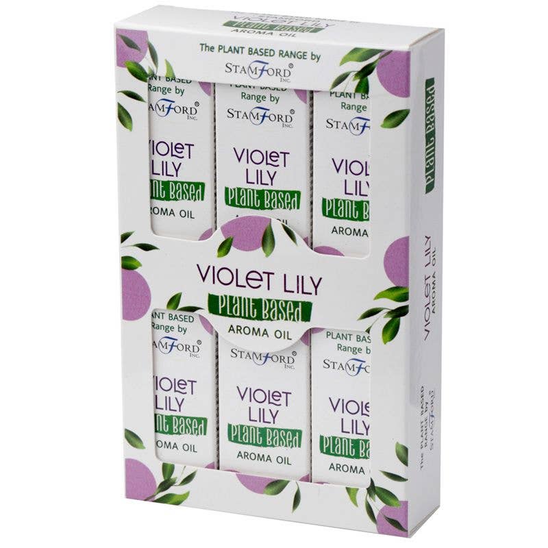 Pack of 6 Plant Based Aroma Oil - Violet Lilly