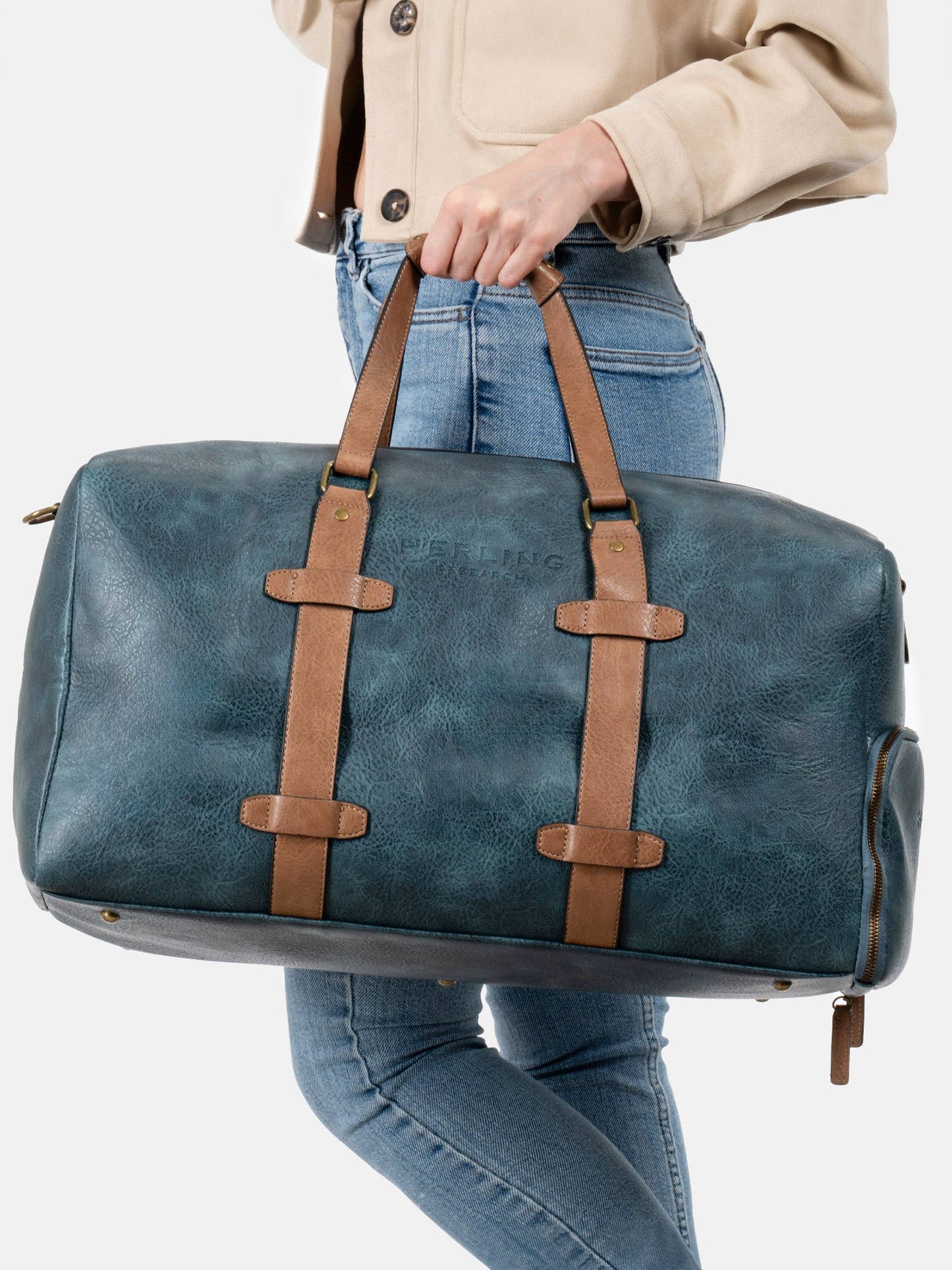 BRECHT - Travel bag: MUSTARD YELLOW