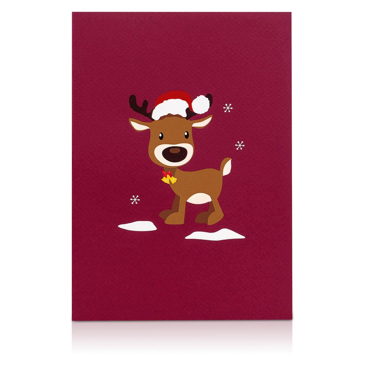 Reindeer Pop Up Card Christmas | 3D Christmas Card