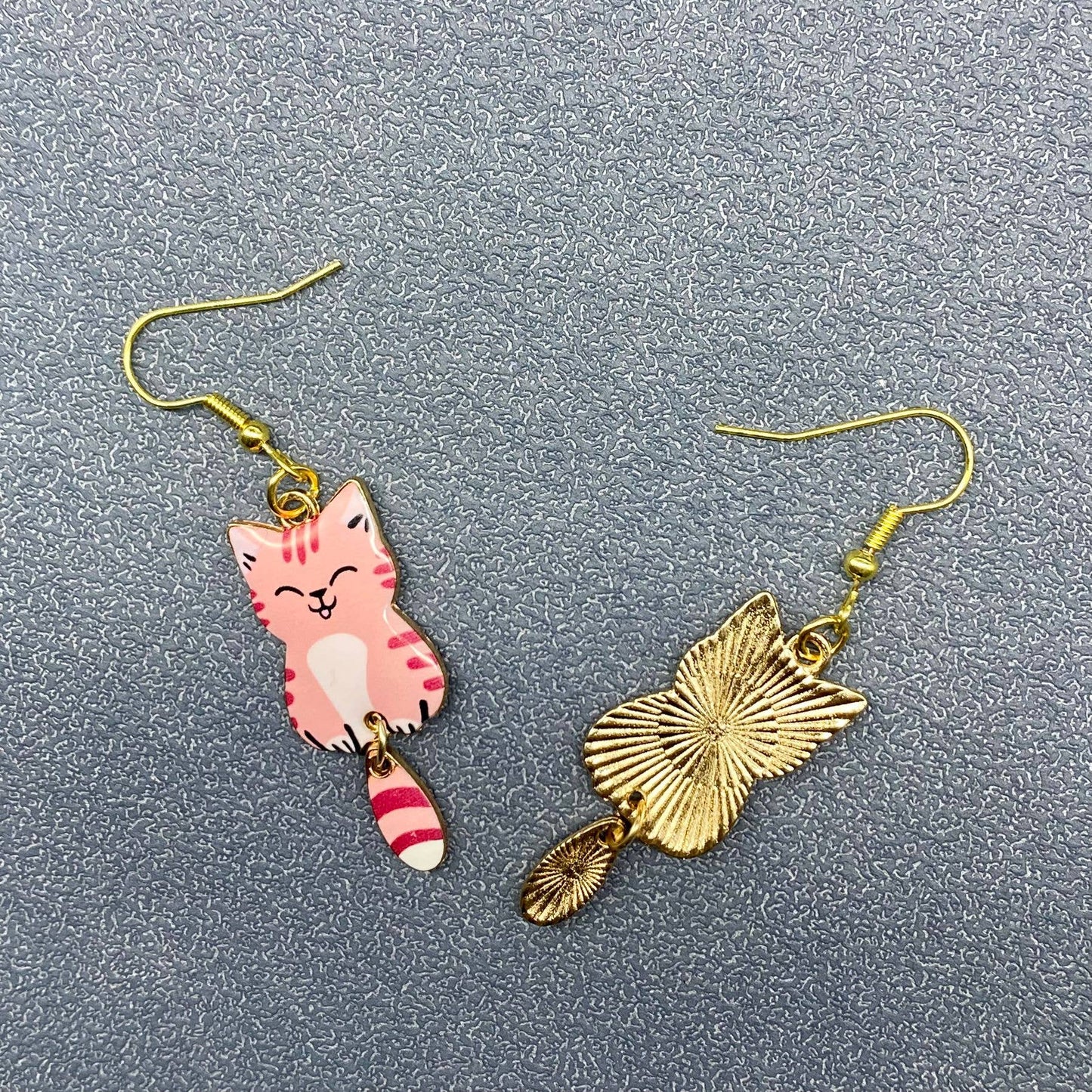 Multi-style Cat Dangle Earrings - YK : F