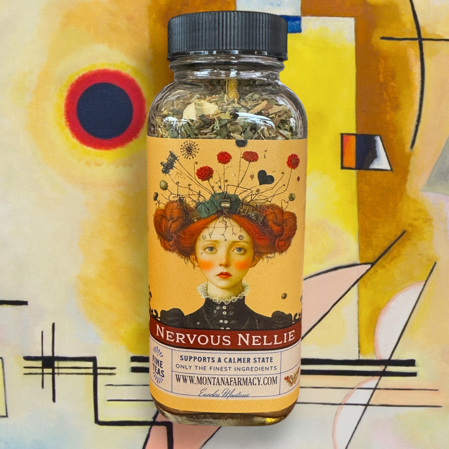 Lil Miss Nervöse Nellie, Beruhige Deine Nerven Sorgenwurm-Tee