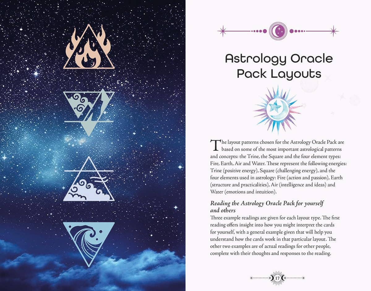 Astrologie Orakel Buch & Kartendeck (Arcturus Orakel Kits)