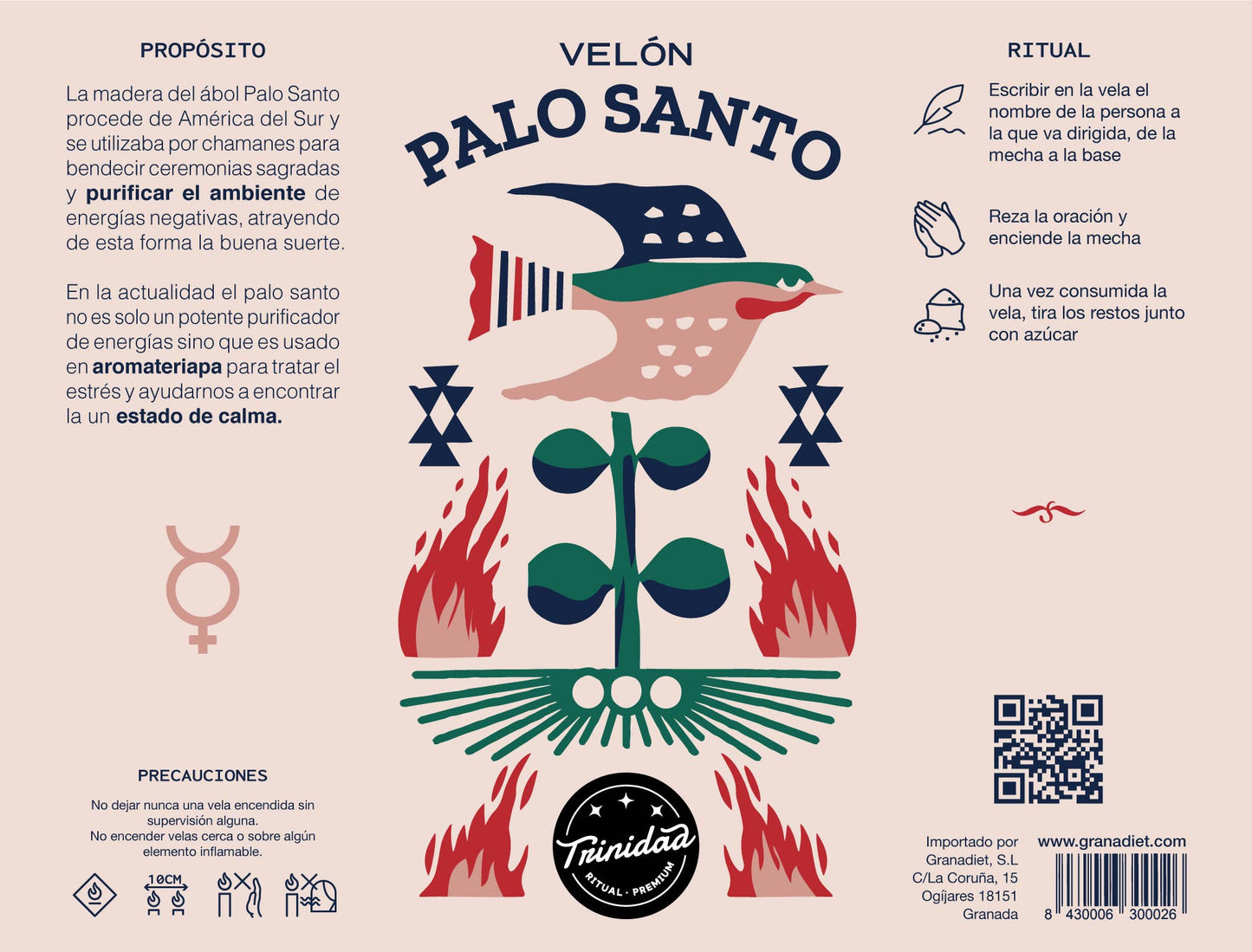 Palo Santo Basic Candle