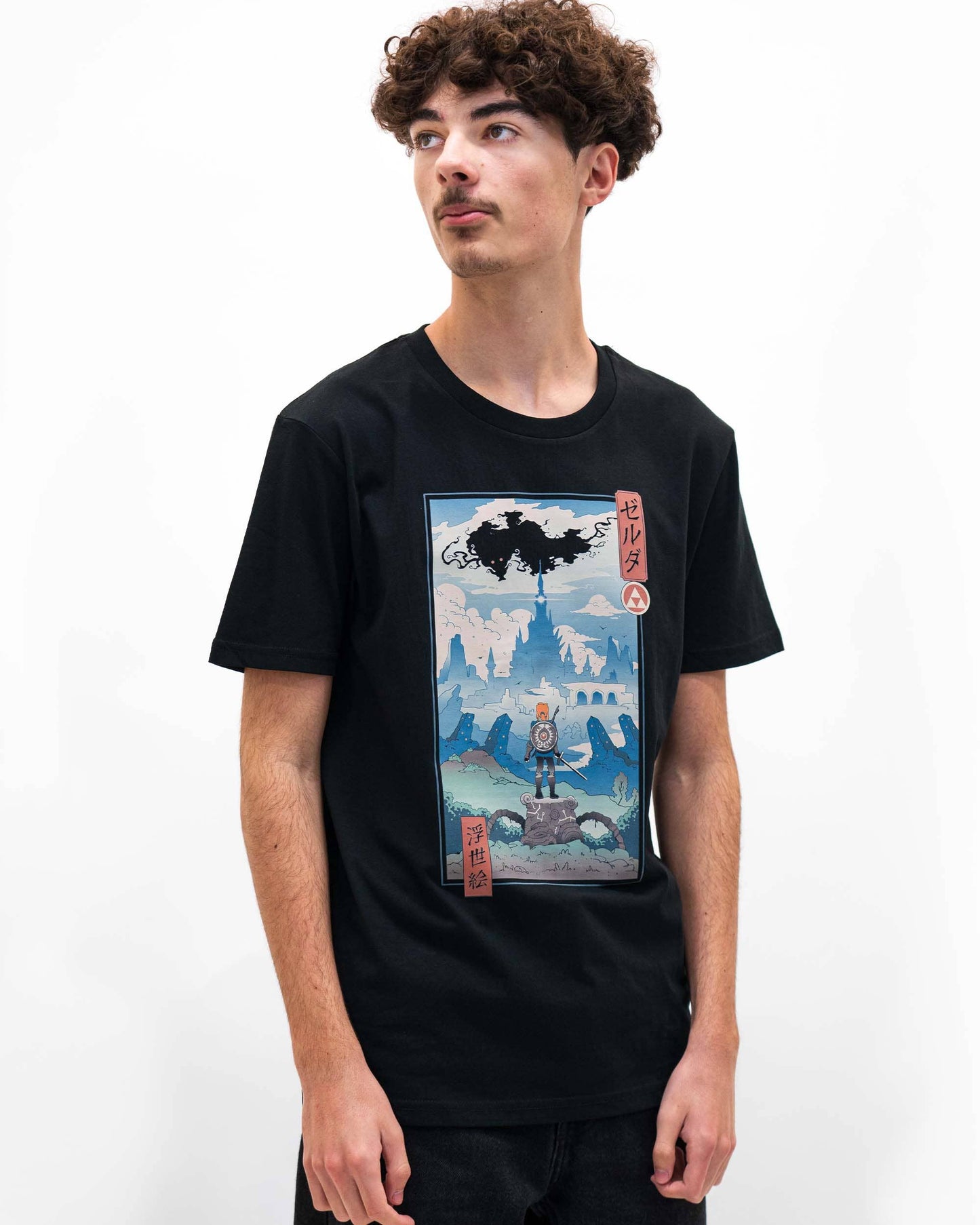 The Legend Ukiyo-e Tee - Zelda Manga Epic Tee: White / XL