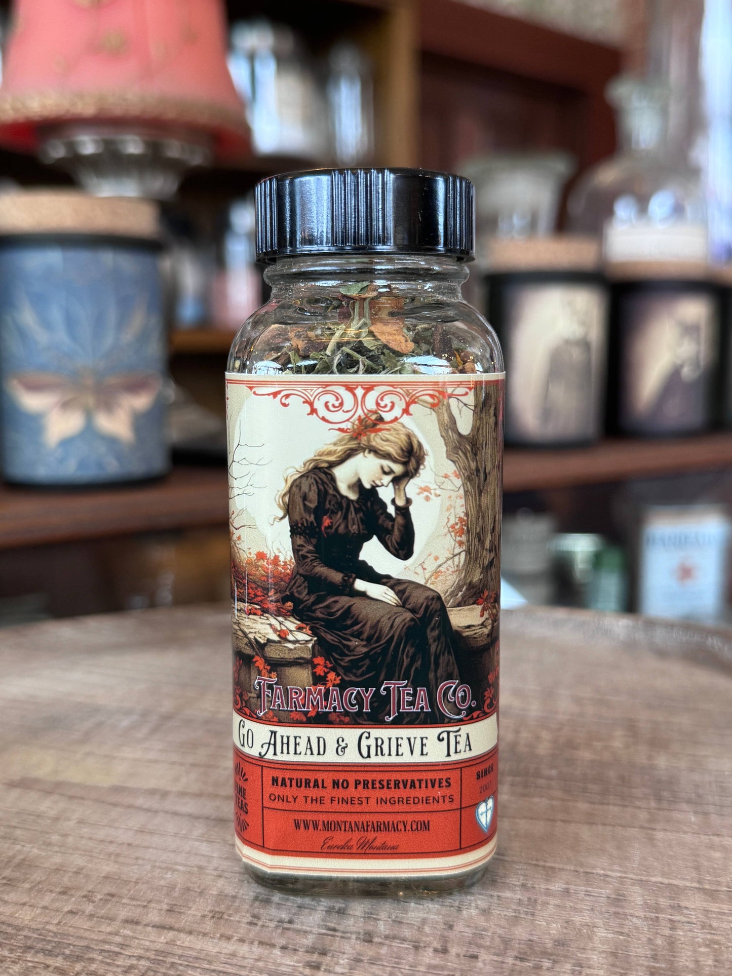 Go ahead & Grieve, Victorian Mourning tea for grief and loss