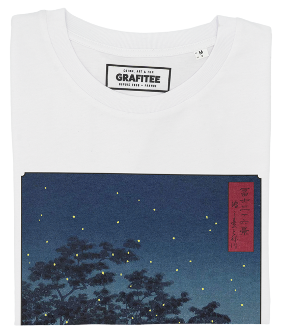 Floating Fireflies T-Shirt - Japan Anime Print T-Shirt