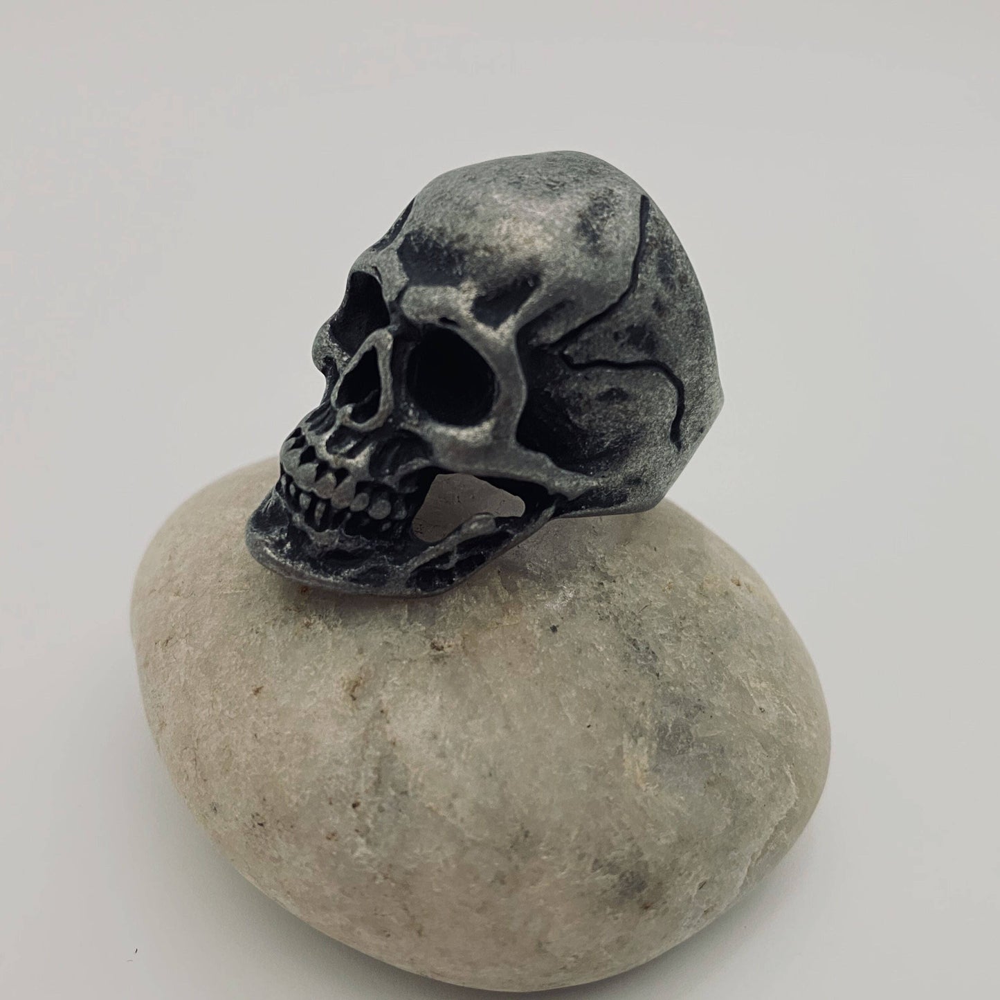MJ/MR/GT - High Quality Men's Stainless Steel Skull Rings