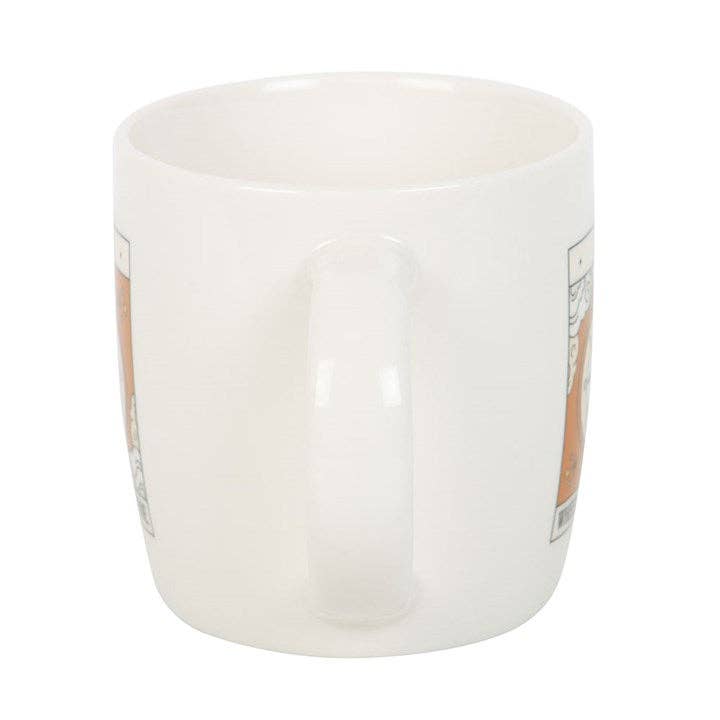 The Wheel of Fortune Vintage Tarot Card Mug