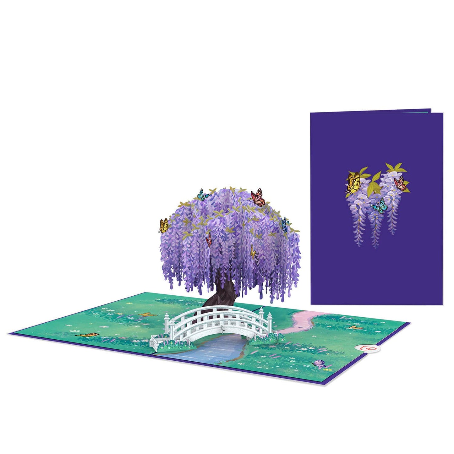 Butterfly tree pop-up card