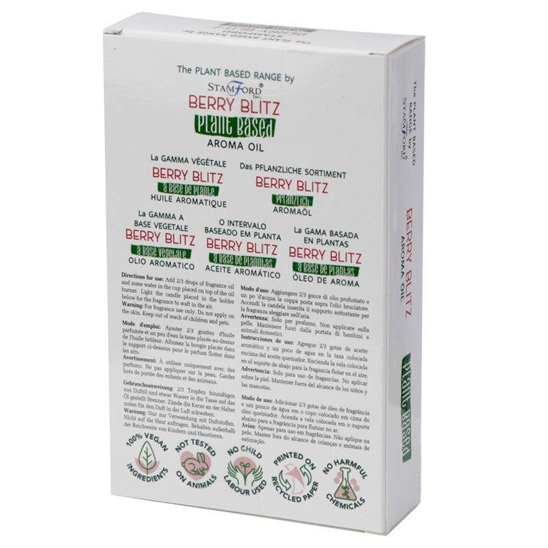 Pack of 6 Plant Based Aroma Oil - Berry Blitz