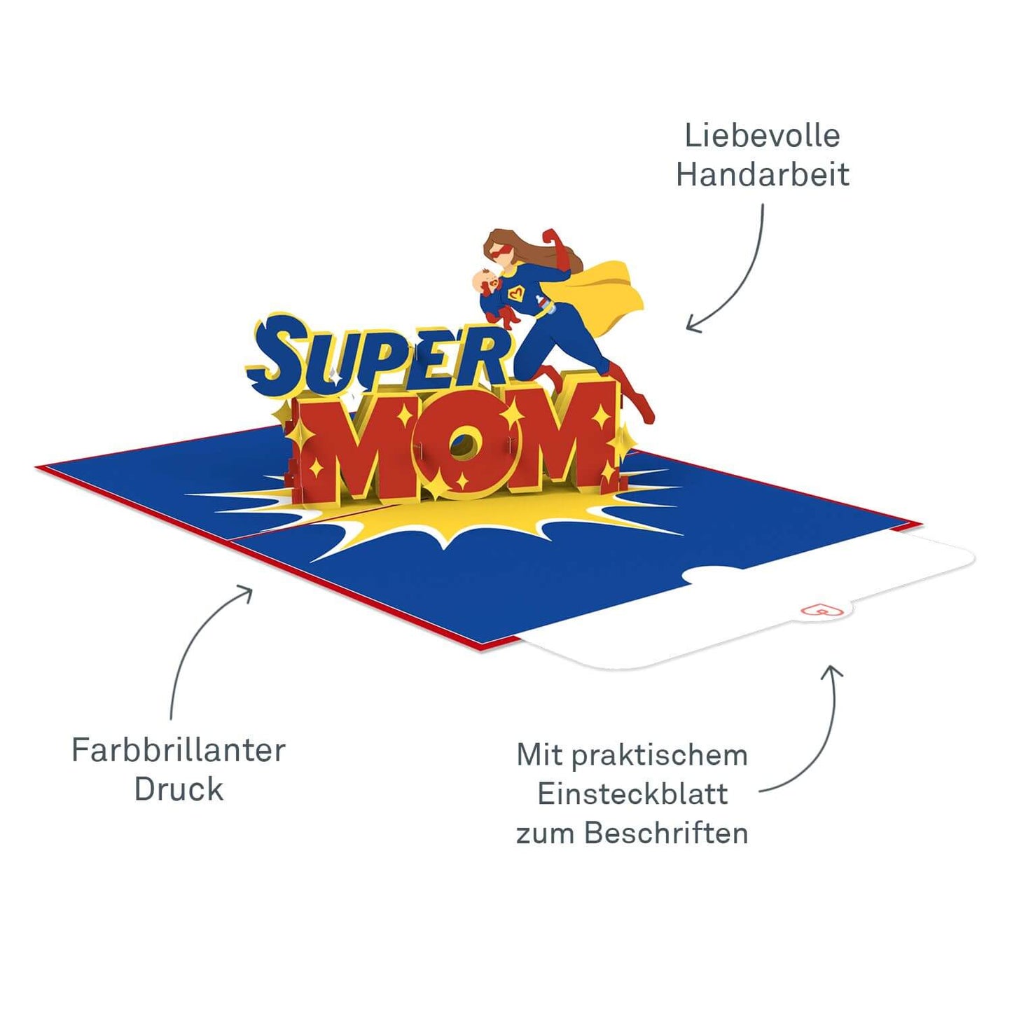 Super Mom Pop-Up Card