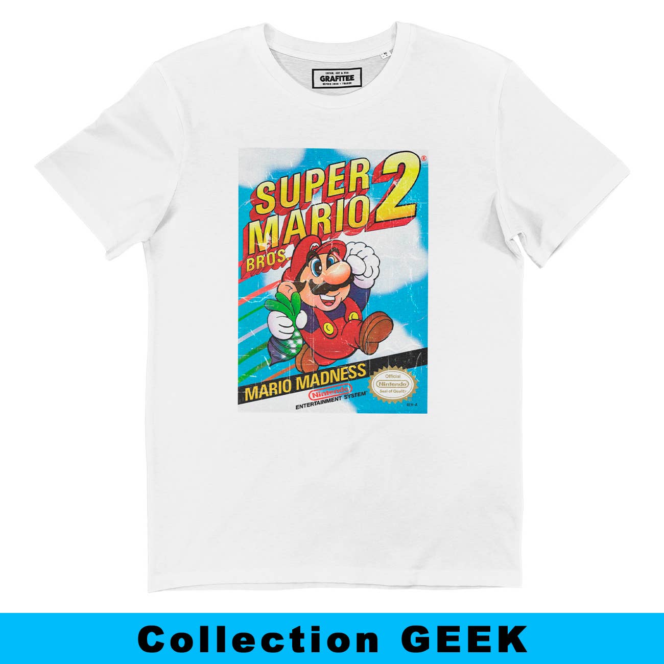 Super Mario Bros 2 Tee - Retro Gaming T-Shirt