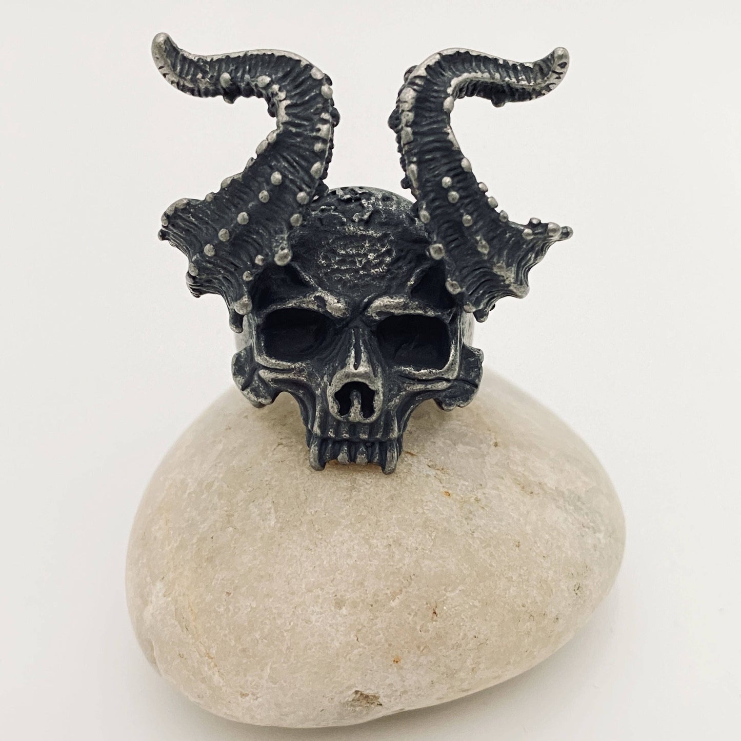 MJ/MR/GT - High Quality Men's Stainless Steel Skull Rings