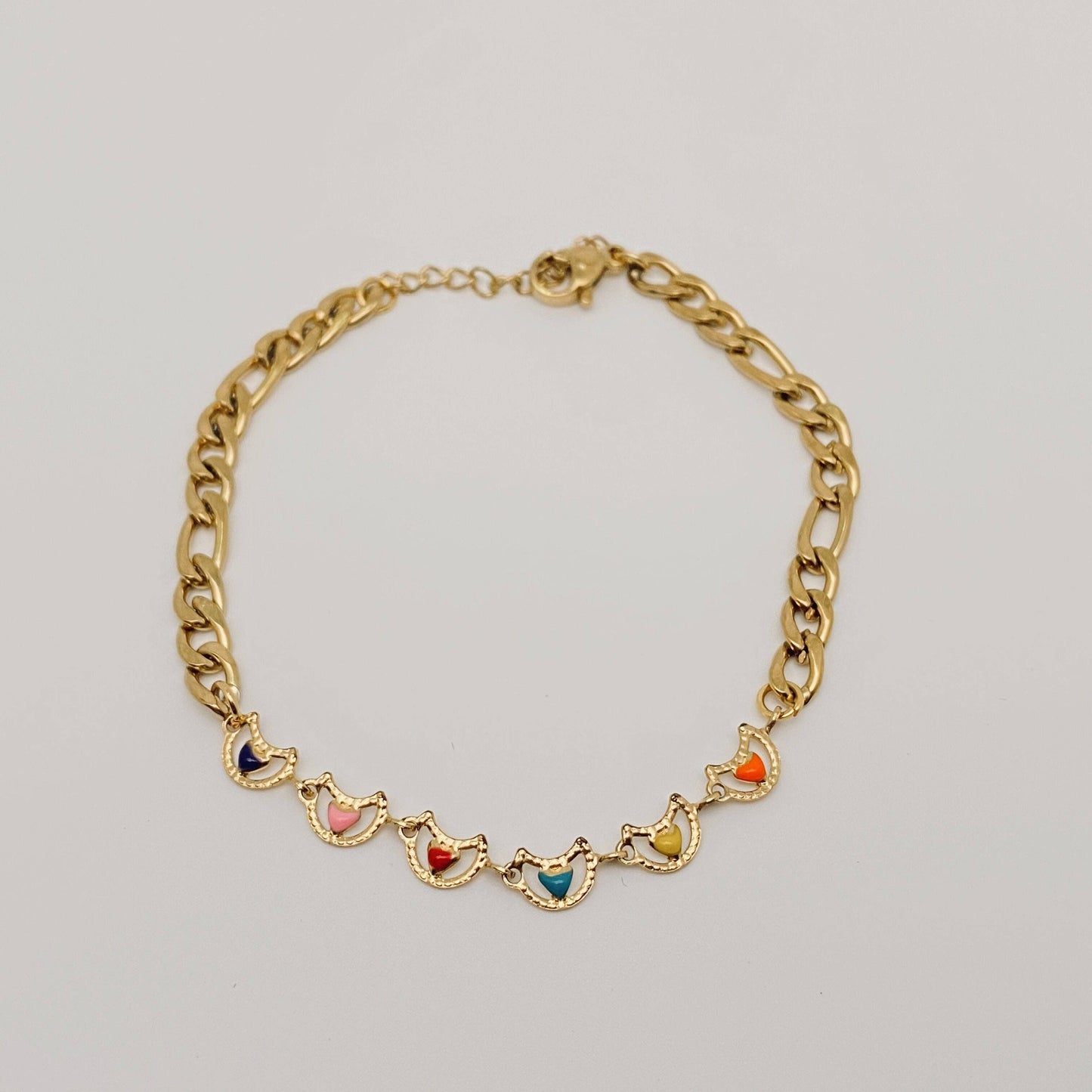 Herzform Doppel Armband