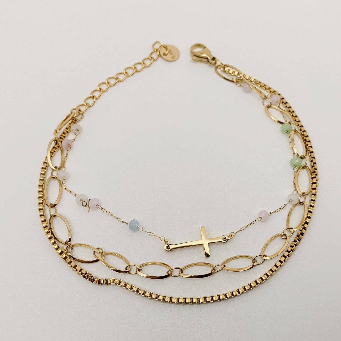 Herzform Doppel Armband